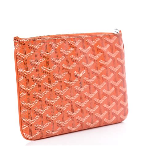 pochette goyard orange|petite maroquinerie pochettes.